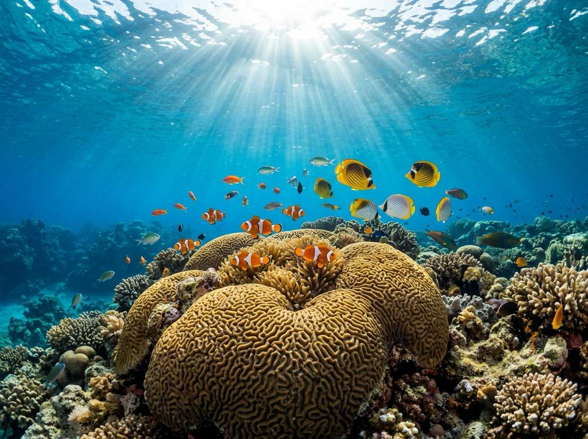 Коралловые рифы Красного моря в Шарм-эль-Шейхе