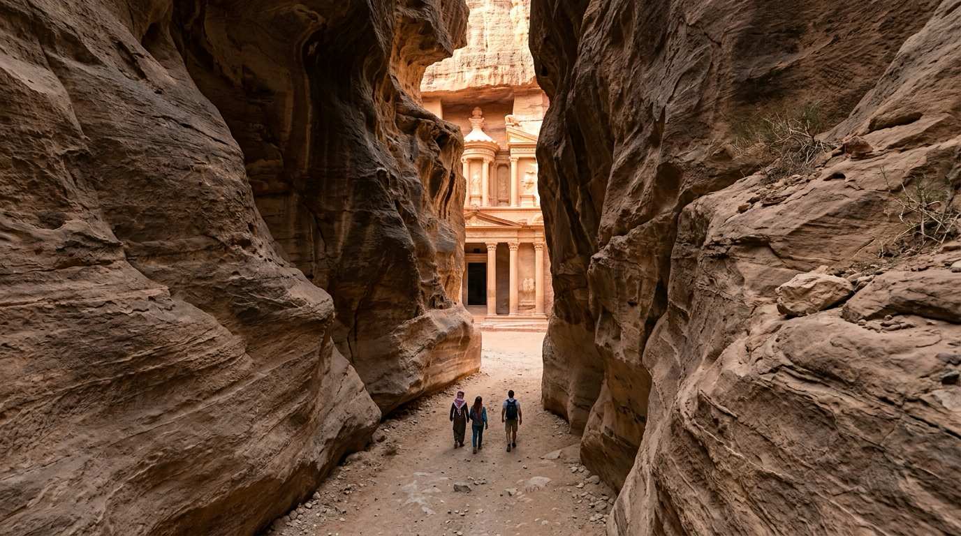Скальный город Петра (Petra)