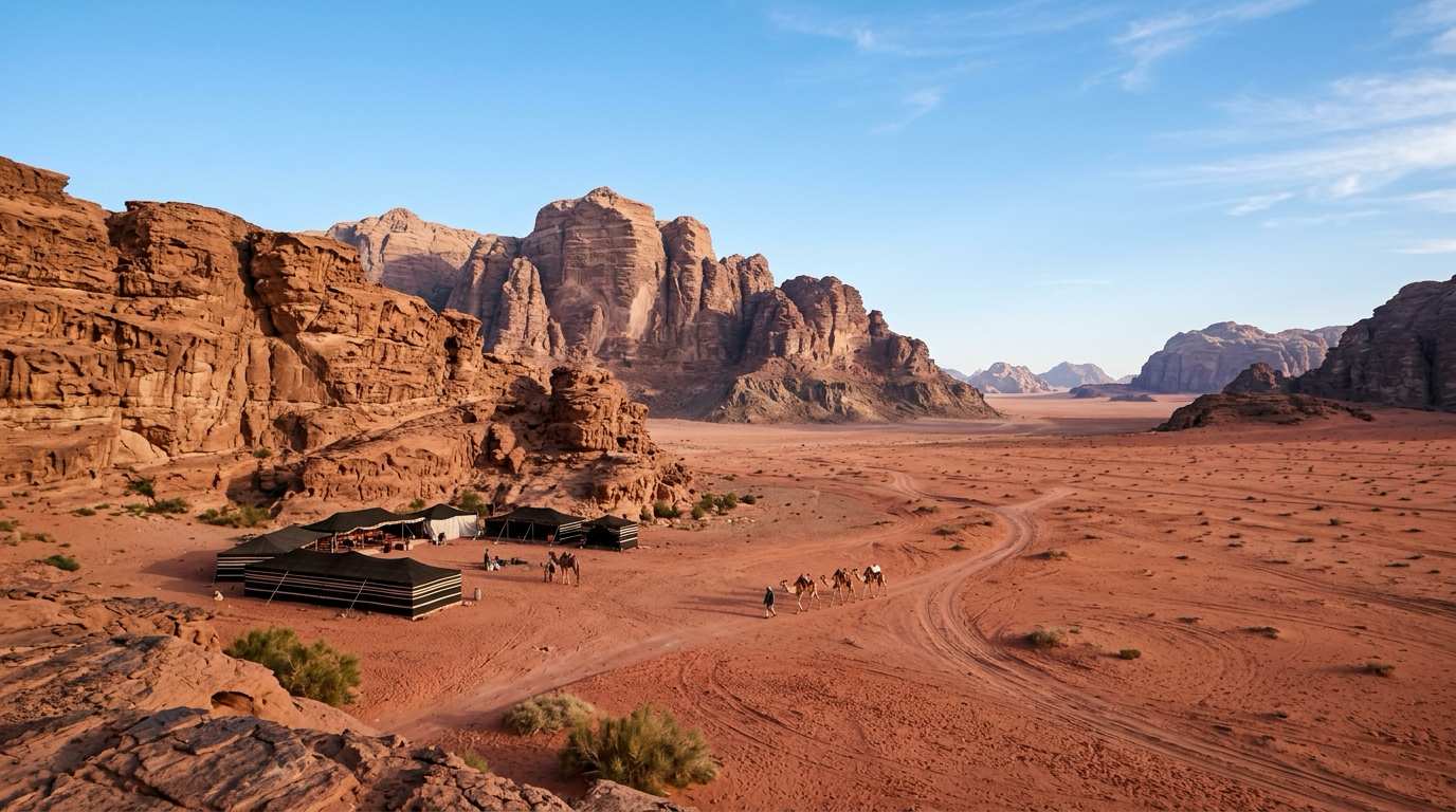 Пустыня Вади-Рам (Wadi Rum)
