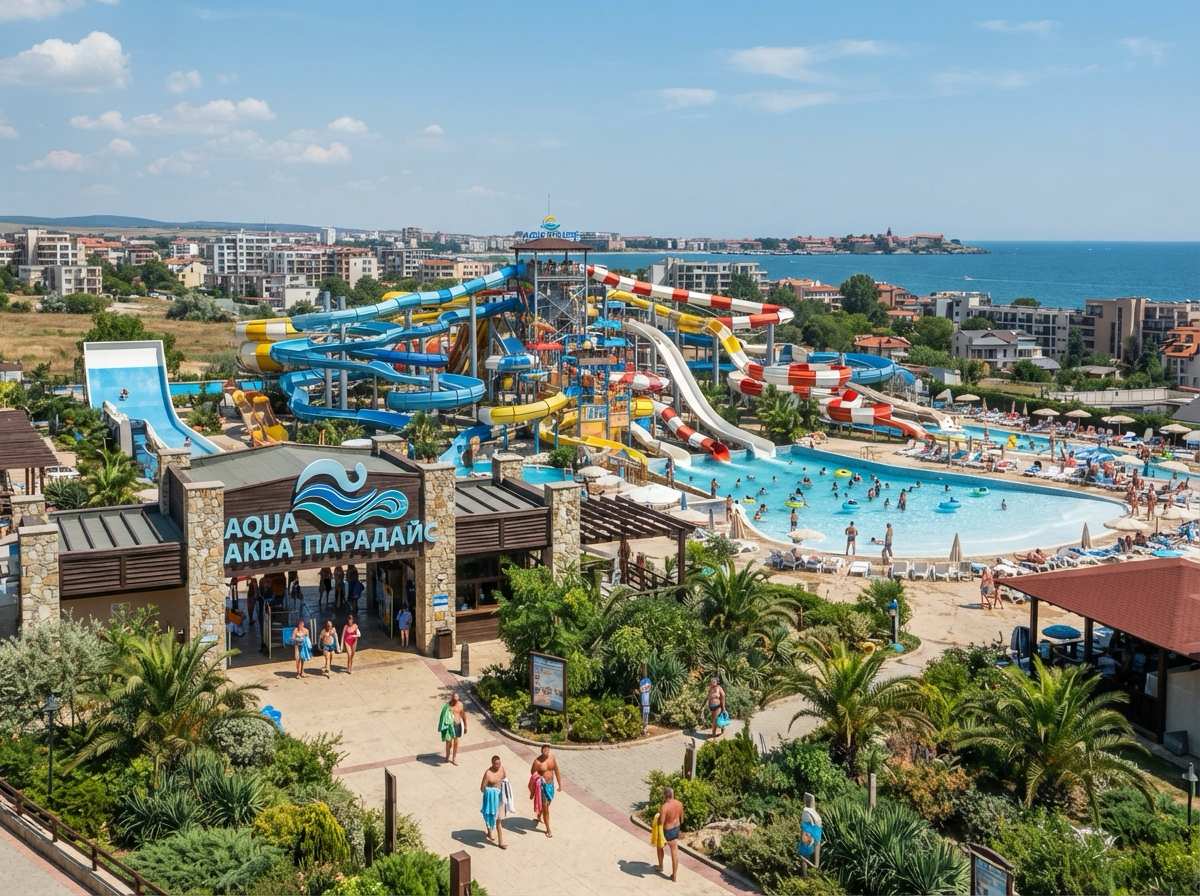 Равда и Аквапарк Aqua Paradise (Окрестности)
