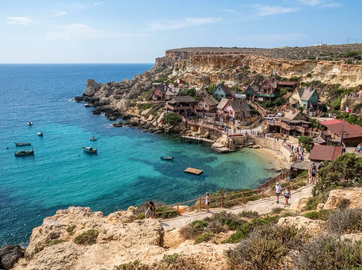 Деревня моряка Попая и Залив Анкор (Сказочный парк)
