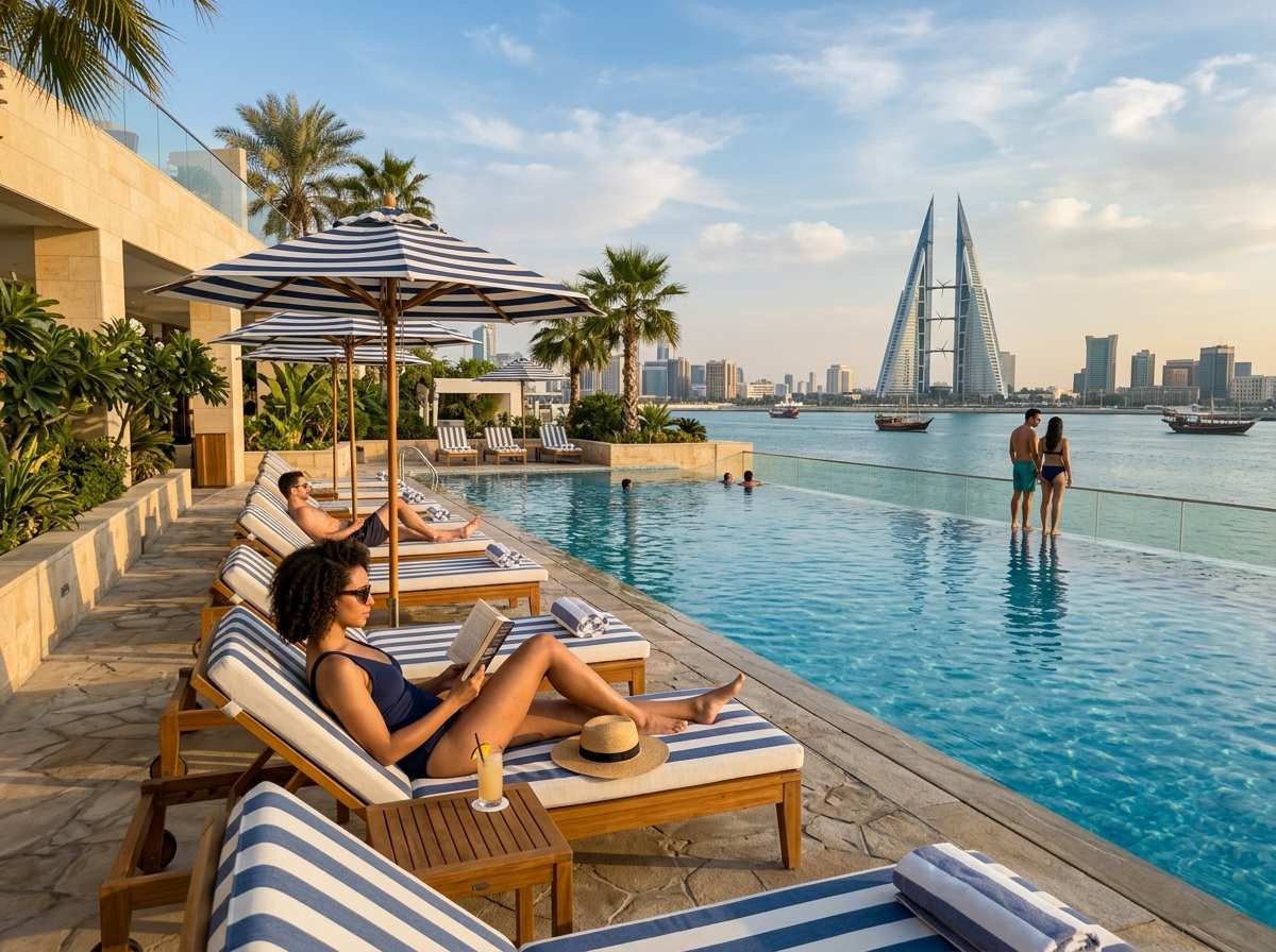 Манама и Bahrain Bay