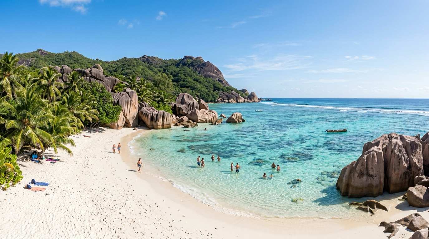 Остров Ла-Диг (La Digue Island)